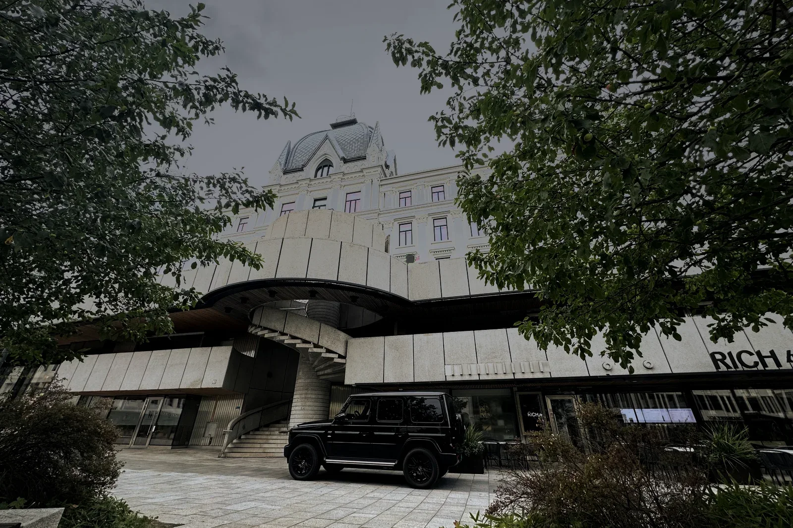 The Viktoria Terrasse facade in Oslo, home of the Valhalla Capital headquarters